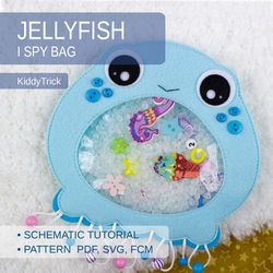 I Spy Bag Jellyfish Sewing Pattern