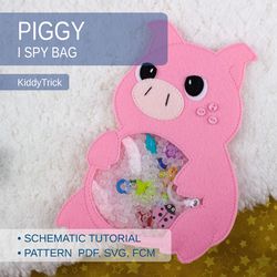 I Spy Bag - Piggy Sewing Pattern