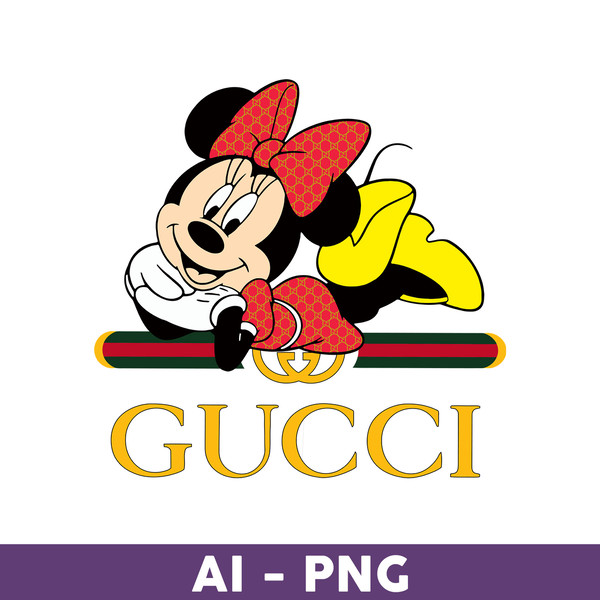 Gucci Minnie Mouse Png, Minnie Mouse Png, Disney Png, Gucci Logo Fashion  Png, Gucci Logo Png, Fashion Logo - Download