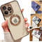 Apple iPhone 14 13 12 11 Pro Max Xr Clear Case Slim Plating Mag Safe Cover (8).jpg