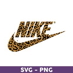 Nike Leopard Logo Svg, Nike Svg, Leopard Svg, Fashion Brand Logo Svg, Nike Logo Fashion Png - Download File