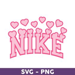 nike heart svg, nike logo svg, heart svg, fashion brand logo svg, nike logo fashion png - download file