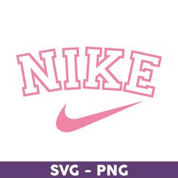 Nike Pink Logo Svg, Nike Svg, Valentine Day Svg, Fashion Brand Logo Svg, Nike Logo Fashion Png - Download File