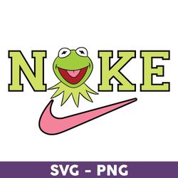 nike kermit the frog svg, nike logo svg, kermit the frog svg, nike muppets svg, fashion logo svg - download
