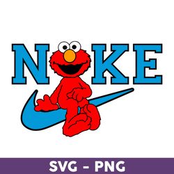 nike elmo svg, nike logo svg, elmo svg, nike sesame street svg, nike svg, fashion logo svg - download file