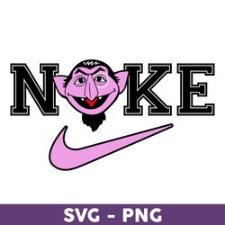 Nike Count Von Count Svg, Nike Logo Svg, Count Von Count Svg, Nike Sesame Street Svg, Fashion Logo Svg - Download File