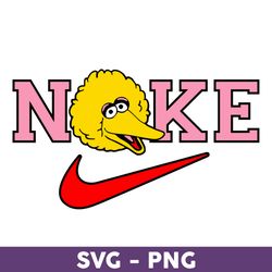 Nike Big Bird Svg, Nike Logo Svg, Big Bird Svg, Nike Sesame Street Svg, Fashion Logo Svg - Download File