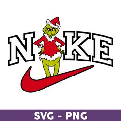 Nike Grinchmas Svg, Nike Logo Svg, Grinch Christmas Svg, Nike Christmas Logo Svg, Fashion Logo Svg - Download File