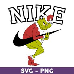 Nike Grinchmas Svg, Nike Logo Svg, Grinch Christmas Svg, Nike Christmas Logo Svg, Fashion Logo Svg - Download File
