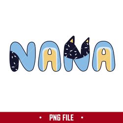 bluey nana png, bluey mother's day png, bluey png, cartoon png digital file