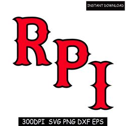 RPI Engineers SVG Ready For Cricut, Instant Download