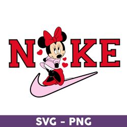 nike minnie love svg, nike minnie mouse logo svg, nike logo svg, minnie mouse svg, fashion logo svg - download file