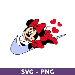 Nike Minnie Love Svg, Nike Minnie Mouse Logo Svg, Nike Logo Svg, Minnie Mouse Svg, Fashion Logo Svg - Download File