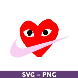 Nike Heart Svg, Heart Svg, Nike Svg, Nike Love Svg, Nike Logo Svg, Fashion Logo Svg - Download File