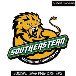 southeastern louisiana lions svg design