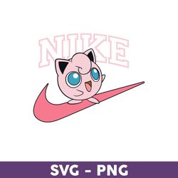 nike jigglypuff png, pokemon png, pokemon nike png, nike logo fashion png, nike logo png, fashion logo png - download