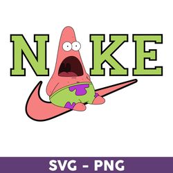 Nike Patrick Star Svg, Patrick Star Svg, Nike Logo Fashion Svg, Nike Logo Svg, Fashion Logo Svg - Download File