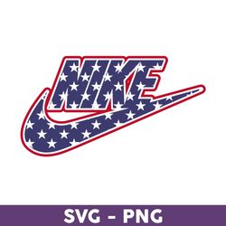 Nike Flag America Svg, Flag America Svg, Nike Logo Fashion Svg, Nike Logo Svg, Fashion Logo Svg - Download File File