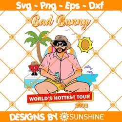 Bad Bunny World hottest Tour Svg, Baby benito Svg, Yonaguni Svg, El Conejo Malo svg, File For Cricut