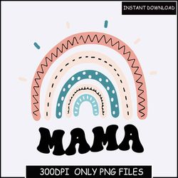 Retro Mama PNG Bundle, Retro Mom Png, Mom Life Png, Mom Png, Mother's Day Png, Blessed Mama, Bear Mama, Boy Girl Mama