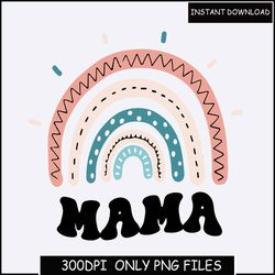 retro mama png bundle, retro mom png, mom life png, mom png, mother's day png, blessed mama, bear mama, boy girl mama