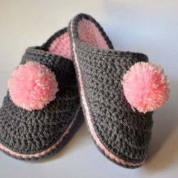 kids slippers crochet pattern for beginners
