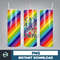 LGBT Pride 20oz Skinny Tumbler Design LGBT Sublimation Wrap LGBT Tumbler Png Commercial Use Included (1).jpg