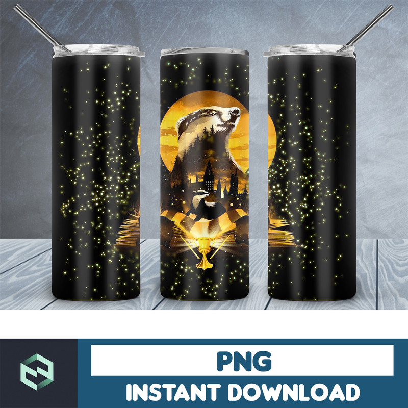Harry Potter Skinny Tumbler, Wizard 20oz Skinny Tumbler, Digital Download, Movie Tumbler Sublimation, Harry 20oz skinny tumbler template, PNG sublimation (26).j