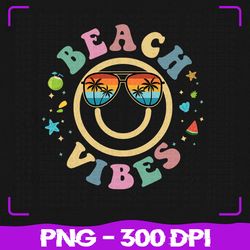 beach vibes smiley png, beach vibes png, sublimation, png files, sublimation png, png, digital download