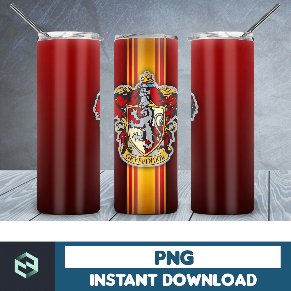 Harry Potter Skinny Tumbler, Wizard 20oz Skinny Tumbler, Digital Download, Movie Tumbler Sublimation, Harry 20oz skinny tumbler template, PNG sublimation (89).j
