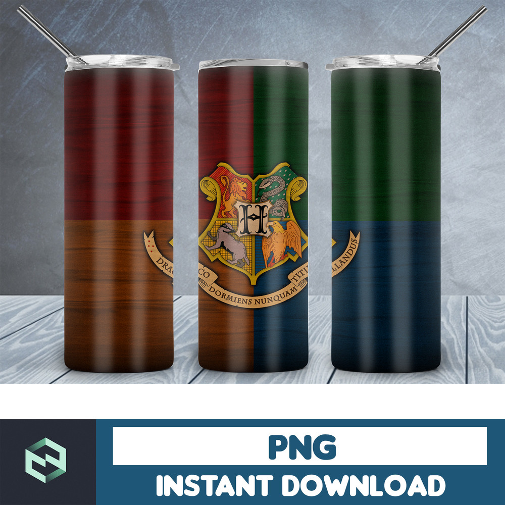 Harry Potter Skinny Tumbler, Wizard 20oz Skinny Tumbler, Digital Download, Movie Tumbler Sublimation, Harry 20oz skinny tumbler template, PNG sublimation (93).j