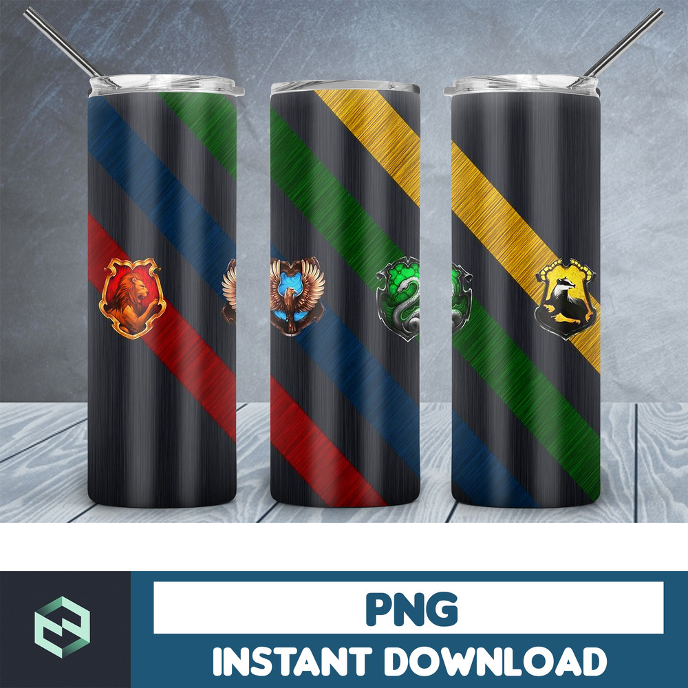 Harry Potter Skinny Tumbler, Wizard 20oz Skinny Tumbler, Digital Download, Movie Tumbler Sublimation, Harry 20oz skinny tumbler template, PNG sublimation (94).j