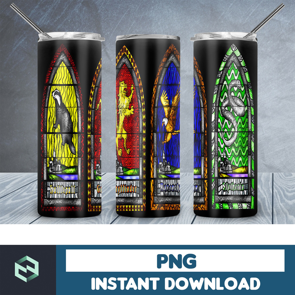 Harry Potter Skinny Tumbler, Wizard 20oz Skinny Tumbler, Digital Download, Movie Tumbler Sublimation, Harry 20oz skinny tumbler template, PNG sublimation (100).