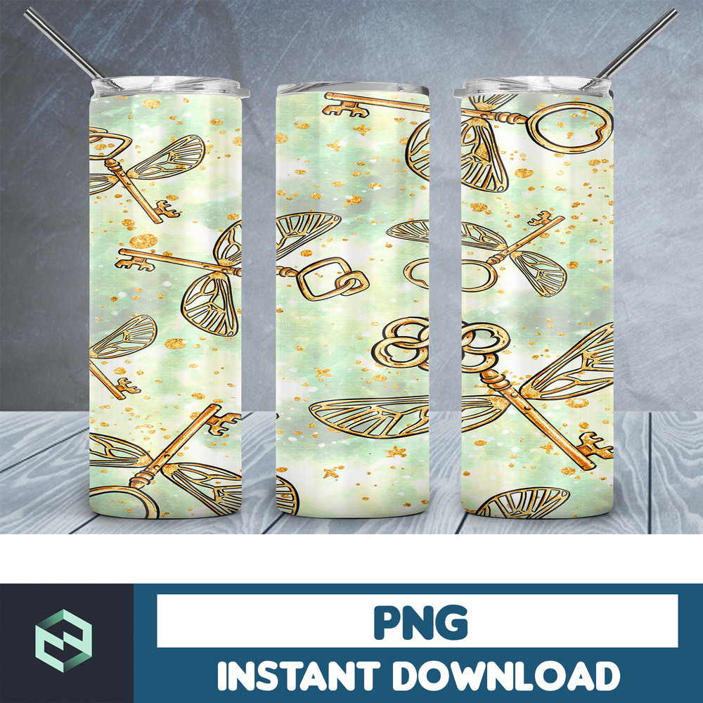 Harry Potter Skinny Tumbler, Wizard 20oz Skinny Tumbler, Digital Download, Movie Tumbler Sublimation, Harry 20oz skinny tumbler template, PNG sublimation (102).