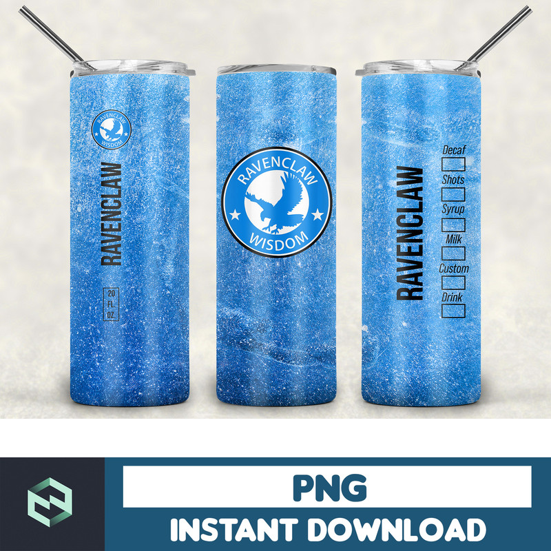 Harry Potter Skinny Tumbler, Wizard 20oz Skinny Tumbler, Digital Download, Movie Tumbler Sublimation, Harry 20oz skinny tumbler template, PNG sublimation (125).