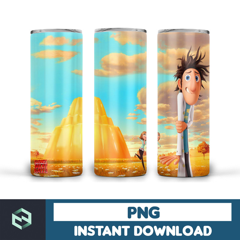 Cloudy With A Chance Of Meatballs tumbler ,Tumblers Designs 20oz Skinny Straight & Tapered, Design Temp (1).jpg