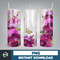 Floral Tumbler Wrap, Flower Tumblers, PNG Seamless Tumbler, Designs Sublimation, Designs Downloads (8).jpg