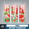 SUMMER THEMED Tumbler, Summer 20 oz skinny tumbler sublimation design Ocean beach sunset Glitter Palm PNG design (7).jpg