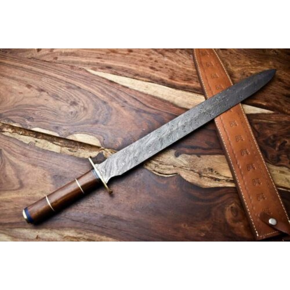 Historical-Roman-Gladius-Sword-26-Handmade-Damascus-Steel-Sword-Rose-Wood-Handle-Sword-Mothers-Day-Gift-Mothers-Day-Sword (4).jpg