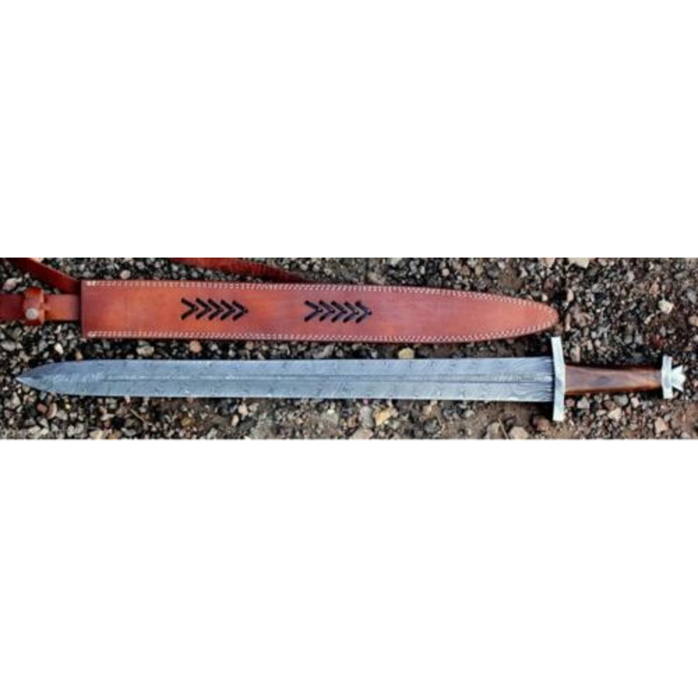 Mother's-Day-Hand-Forged-Damascus-Steel-Viking-Sword-Medieval-Sword-With-Sheath-Functional (5).jpg