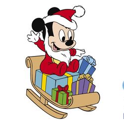 disney christmas baby mickey svg, disney baby mickey svg, disney holiday svg