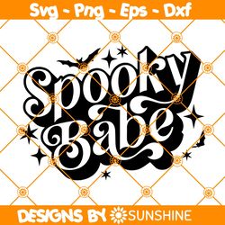 Spooky Vibes Svg, Spooky Babe Svg, Halloween Quote Svg, Halloween Babe Svg, Halloween Svg, File For Cricut