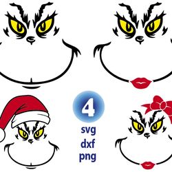 grinch svg bundle, dr seuss svg, cat in the hat svg, dr seuss hat svg png