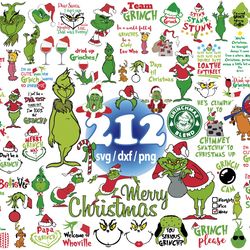 grinch svg bundle, dr seuss svg, i hate christmas grinch svg, grinch face svg png