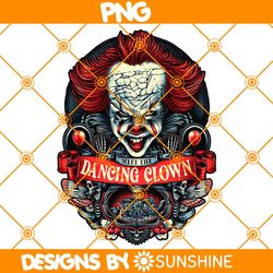 Meet the dancing clown Png, Clown IT Png, Pennywise Png, Horror Movies Png, Halloween Horror Png, Horror Character Png