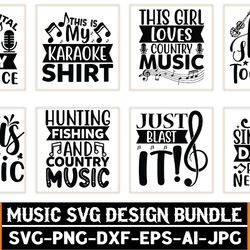 Music SVG Bundle | 20 Design, Melodic Magic - Music SVG Bundle for Creative Projects, Tags: music, SVG bundle, digital f