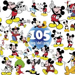 disney mickey mouse svg bundle, mickey mouse clubhouse svg, mickey png