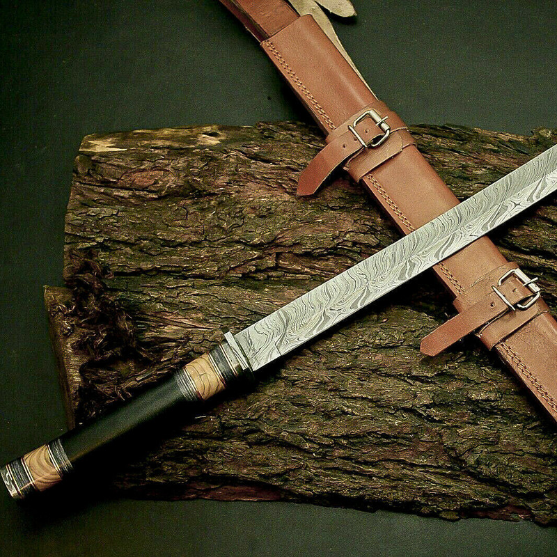 Custom handmade hand forged damascus steel katana warrior sword near me in floirda.jpg