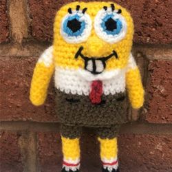 Sponge Bob: Written Crochet Patterns