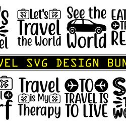 Travel SVG Design Bundle